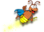 Lightning Bug blue logo