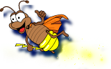 Lightning Bug orange logo