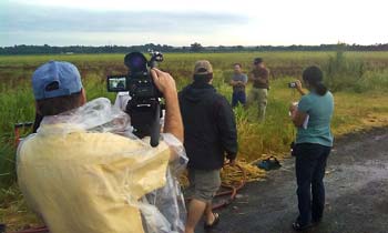 On location photo